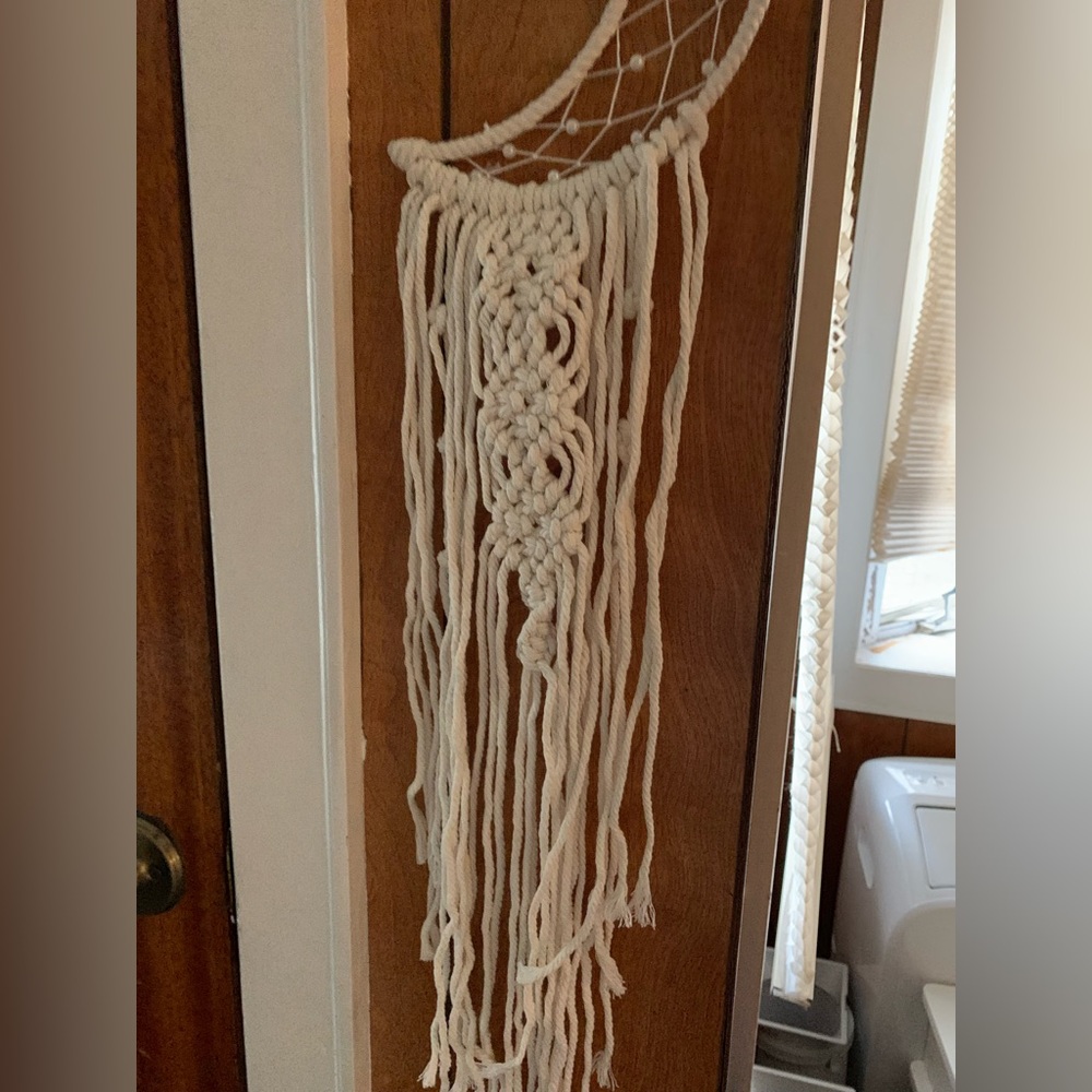 NEW 96cm Bohemian Chic Macrame Wall Hanging Tapestry Room Decor Home Decoration - Picture 11 of 14
